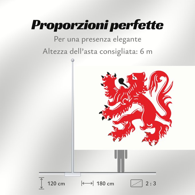 Proporzioni della bandiera: Armagnac	Armañac