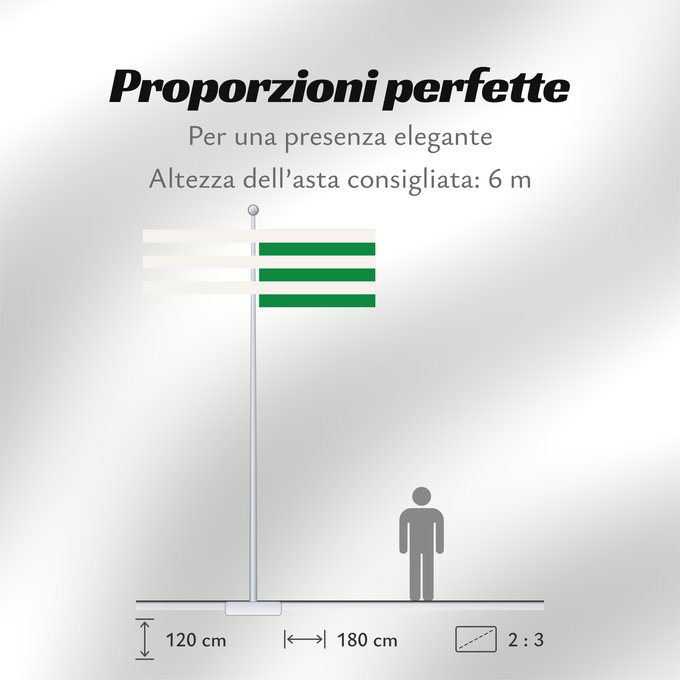 Proporzioni della bandiera: Commune de Saint-Pol-sur-Mer 59 Nord-France Saint-Pol-sur-Mer (59) Commune de Saint-Pol-sur-Mer 59 Nord-France « Fascé de 6 pièces de sinople et d argent