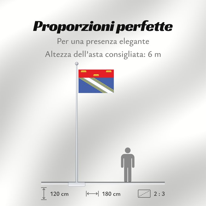 Proporzioni della bandiera: Fr département Ardennes Ardennes Département de l Ardennes Ardenas Ardennen Ardenne