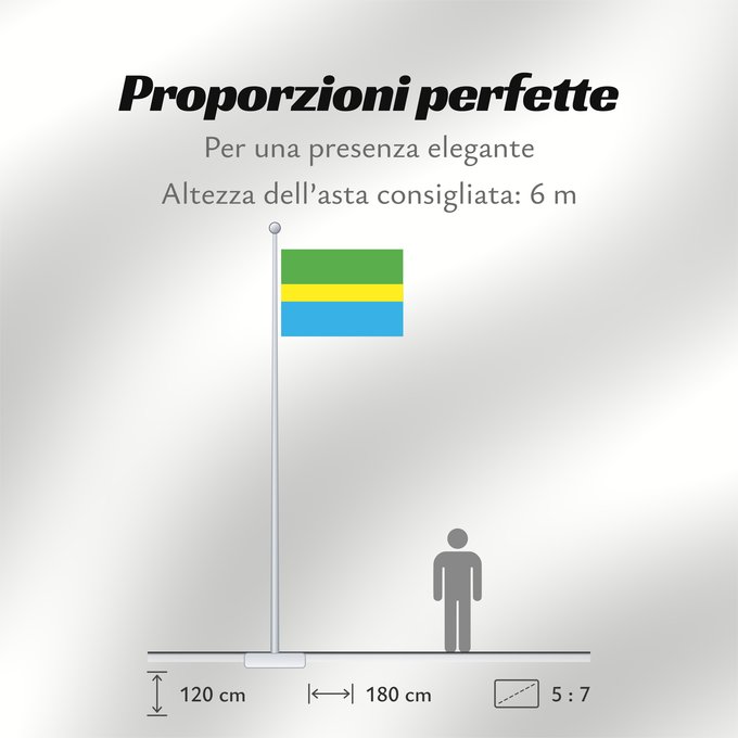 Proporzioni della bandiera: Municipal Flag of Bandung, Indonesia