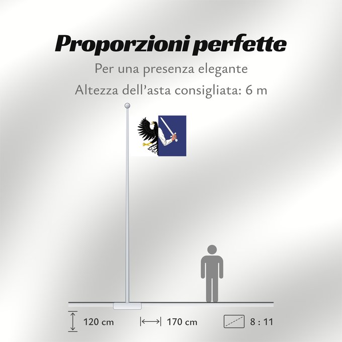 Proporzioni della bandiera: Connacht W Connacht Connacht ou Connaught