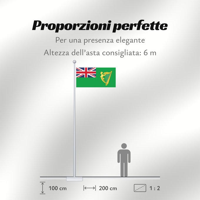 Proporzioni della bandiera: Green Ensign
