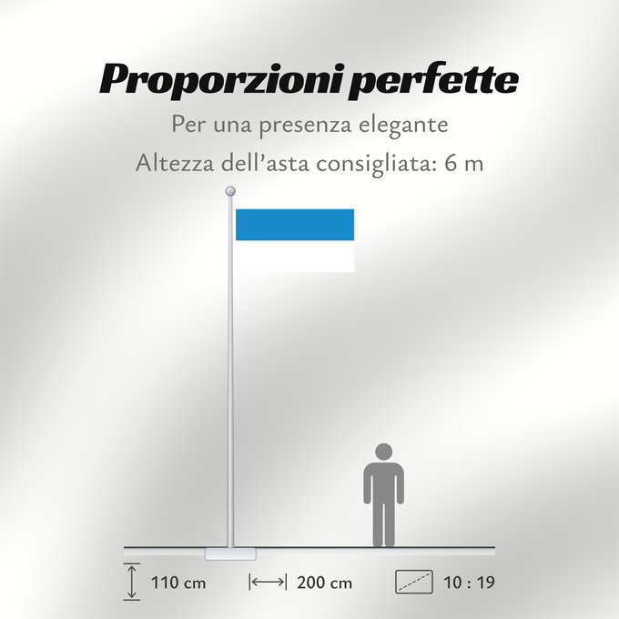 Proporzioni della bandiera: Baltic German