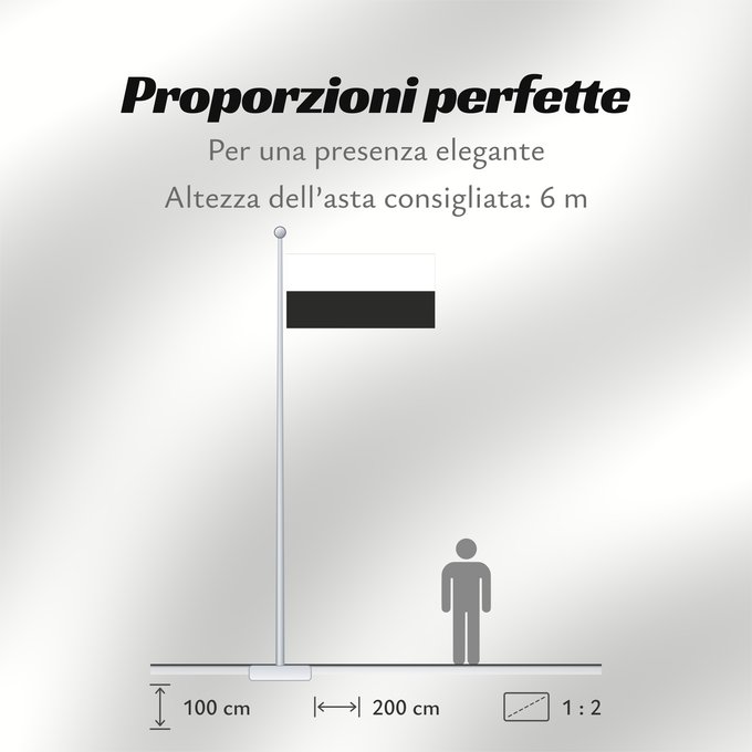 Proporzioni della bandiera: Pahang	 Pahang 	Pahang, Malaysia