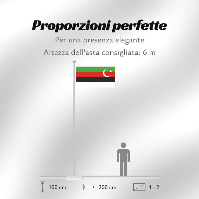 Proporzioni della bandiera: State of Las Bela Historical Pakistani state of Las Bela État de Las Bela Estado de Las Bela Bundesstaat Las Bela Stato di Las Bela