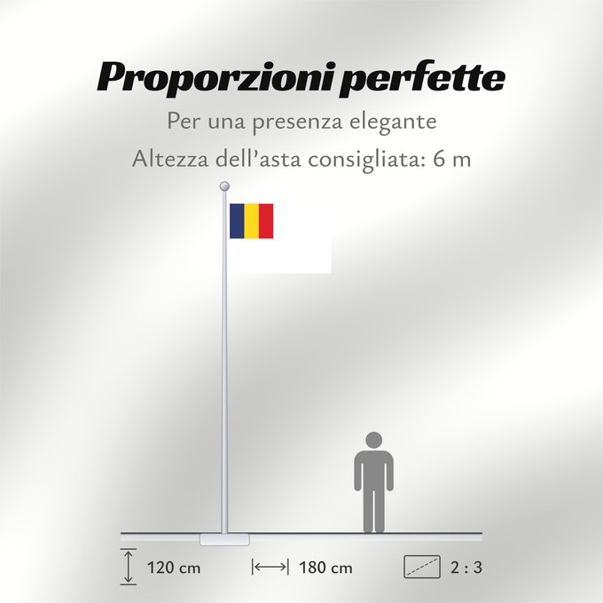 Proporzioni della bandiera: Ministers of Romania  early 1990s	Ministers of Romania (early 1990s)	Drapeau des ministres de Roumanie (début des années 1990)	Bandera de los Ministros de Rumania (principios de la década de 1990)	Ministerflagge Rumäniens (frühe 1990er)	Bandiera dei Minis