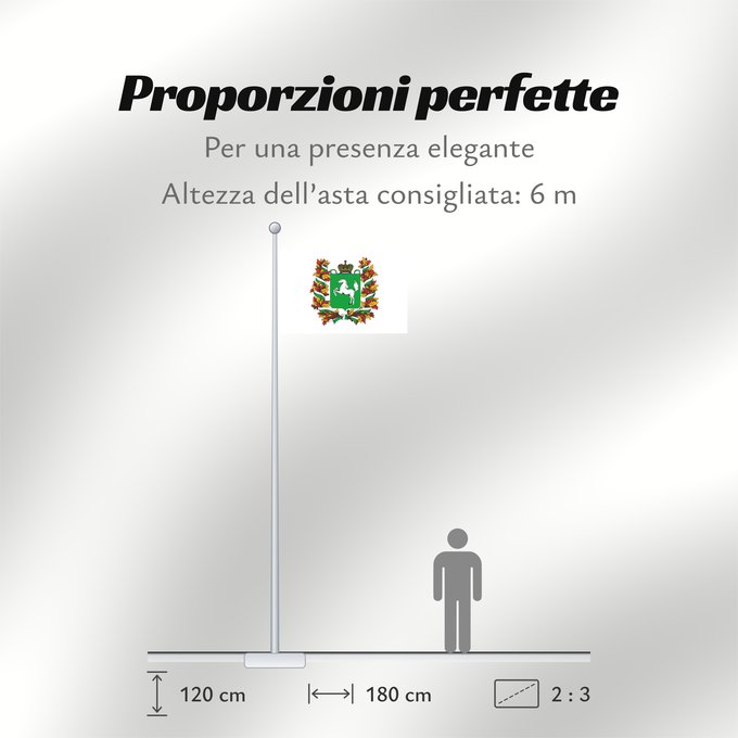 Proporzioni della bandiera: Tomskaya oblast'