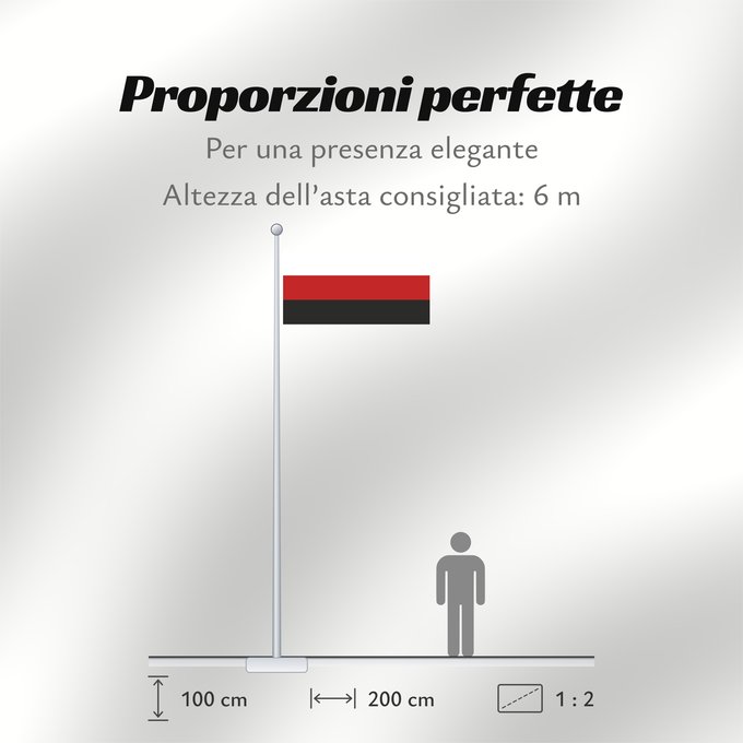 Proporzioni della bandiera: Erzya