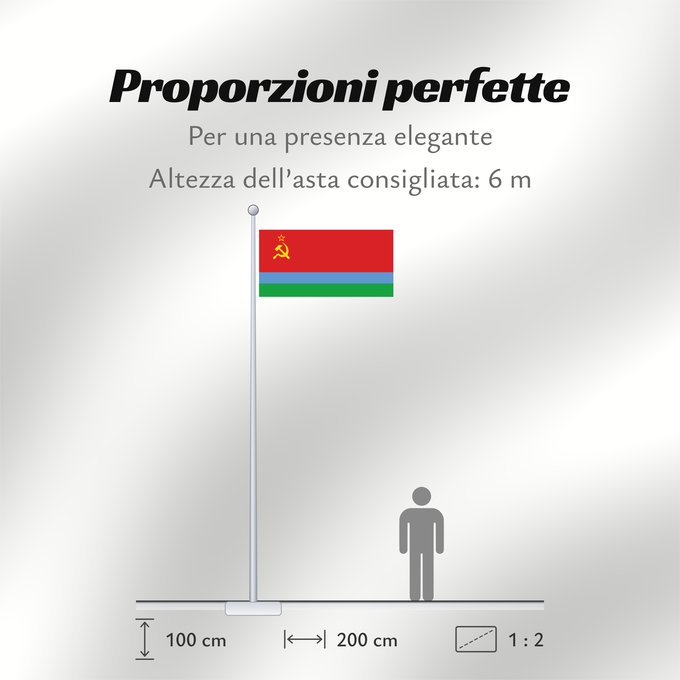 Proporzioni della bandiera: Karelo-Finnish Soviet Socialist Republic 1953–1956 Karelo-Finnish Soviet Socialist Republic (1953–1956) République socialiste soviétique de Carélie-Finlande (1953–1956) República Socialista Soviética de Carelia-Finesa (1953–1956) Karelo-Finnische Soziali