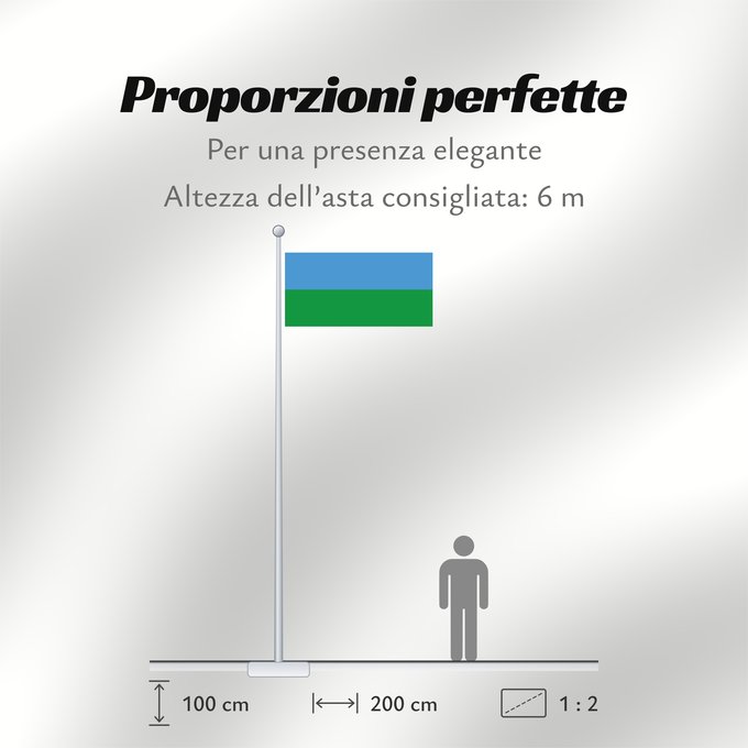 Proporzioni della bandiera: Polovinka  Khanty-Mansia	Polovinka rural settlement	Polovinka	Флаг сельского поселения Половинка