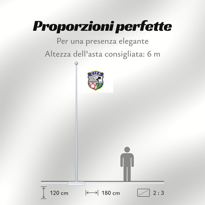 Proporzioni della bandiera: Chinese Taipei Football Association	Used by the Chinese Taipei Football Association	Usada por la Asociación de Fútbol de China Taipei	Utilizada pela Associação de Futebol da China Taipei