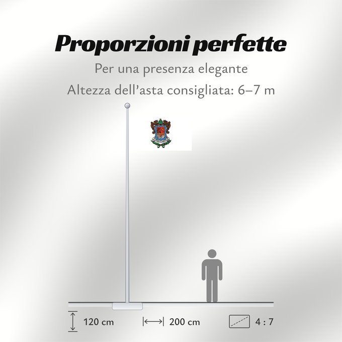 Proporzioni della bandiera: Michoacan Michoacán