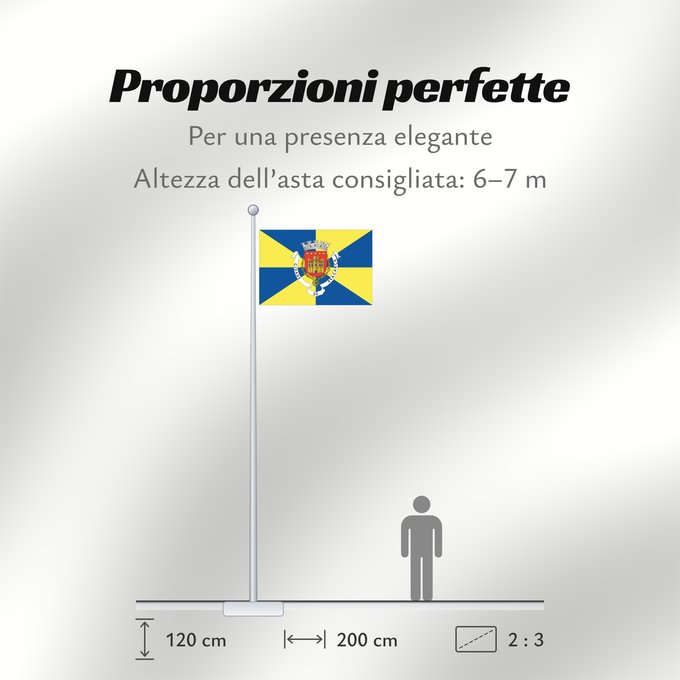 Proporzioni della bandiera: Bragança