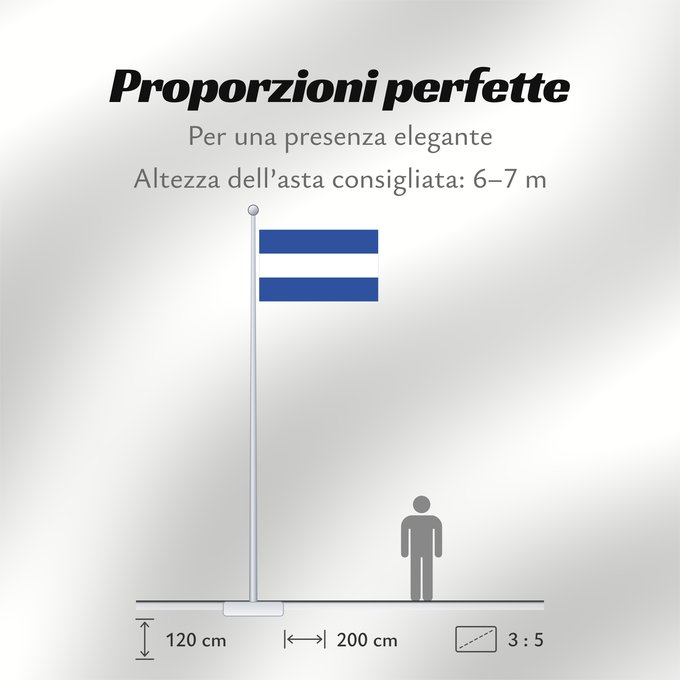 Proporzioni della bandiera: Civil Flag of El Salvador El Salvador Salvador Civil flag of El Salvador, ratio 3 5