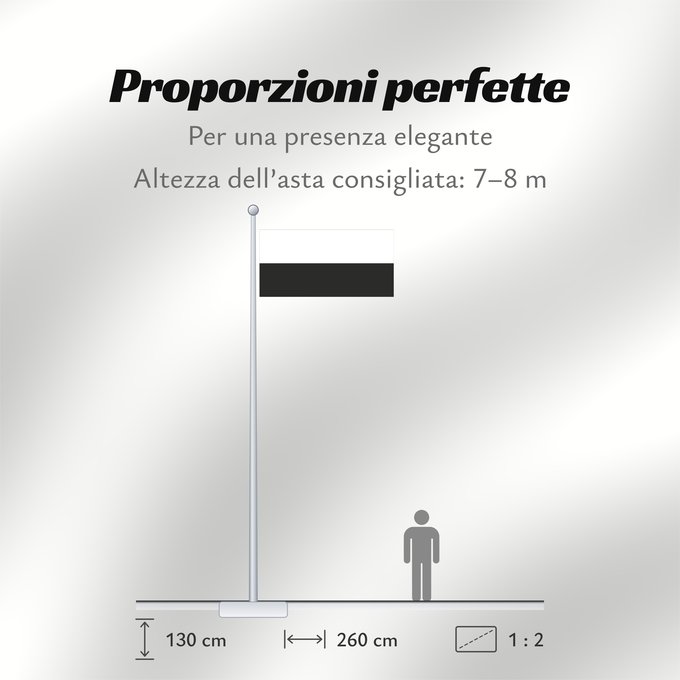 Proporzioni della bandiera: Pahang	 Pahang 	Pahang, Malaysia
