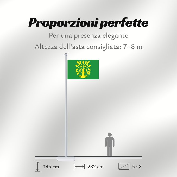 Proporzioni della bandiera: Vest-Agder comté de Vest-Agder Vest-Agder Fylke