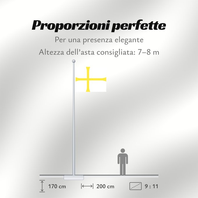 Proporzioni della bandiera: Nord-Trøndelag Nord-Trøndelag County, Norway comté de Nord-Trøndelag