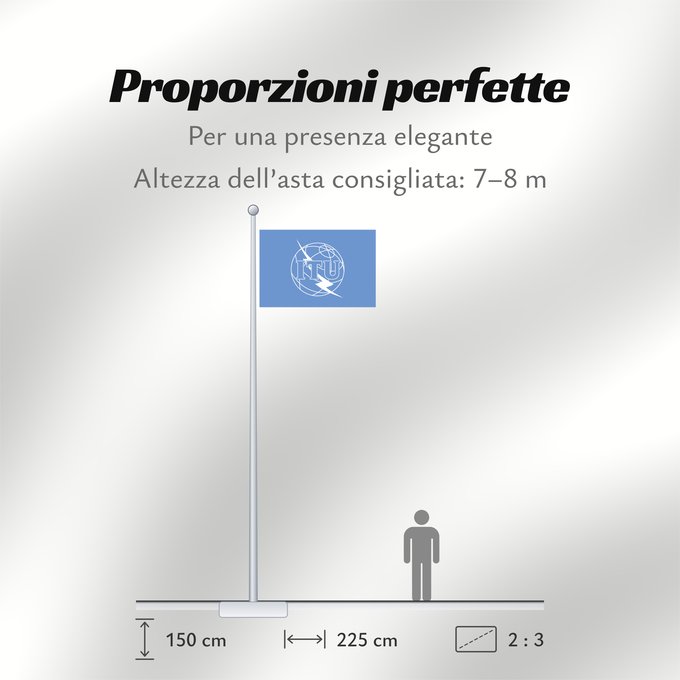 Proporzioni della bandiera: ITU