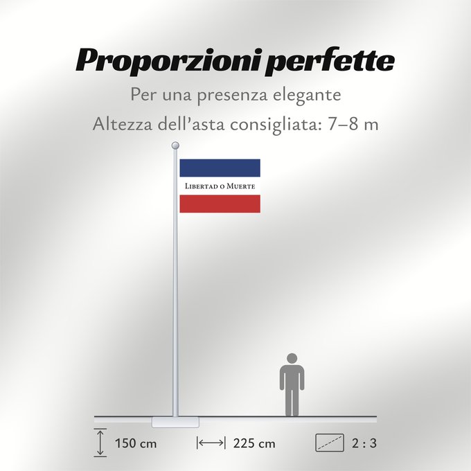 Proporzioni della bandiera: Treinta y Tres	Treinta y Tres Orientales