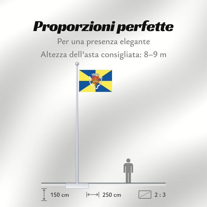 Proporzioni della bandiera: Bragança