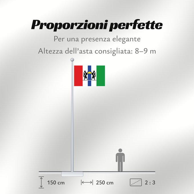 Proporzioni della bandiera: Novosibirsk oblast Og Novosibirsk region Oblast de Novossibirsk Óblast de Novosibirsk Oblast Nowosibirsk Novosibirsk Oblast Флаг Новосибирской области