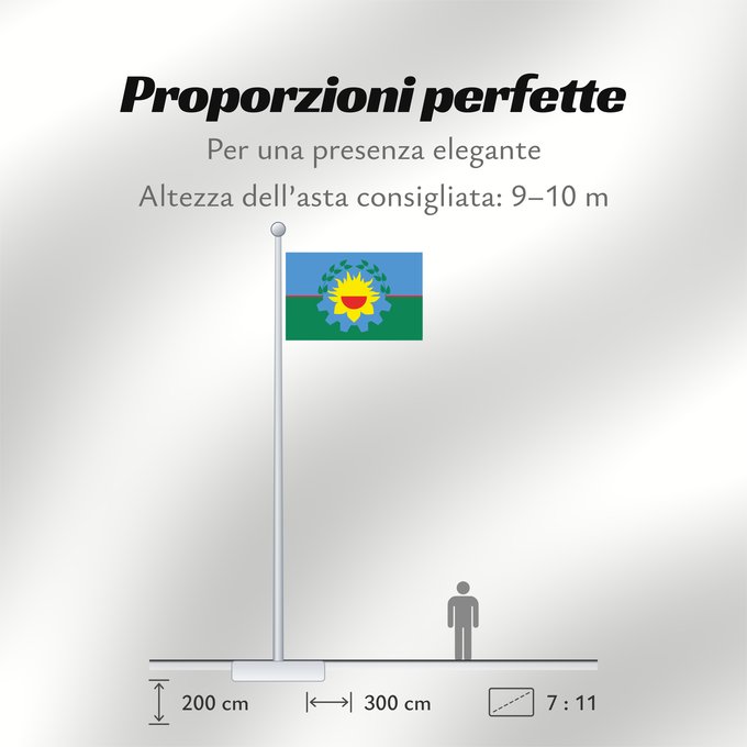 Proporzioni della bandiera: Provincia de Buenos Aires Buenos Aires Province Province de Buenos Aires Buenos Aires (Provinz) Provincia di Buenos Aires
