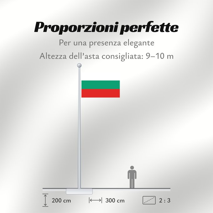 Proporzioni della bandiera: Bulgaria	La Bulgarie	Bulgarien	Bulgara	Bulgarije	Bulgária	Bułgarii	Национално знаме на България	Bulharská vlajka	ꙁна́мѧ Блъгарі́ꙗ	Bulgariens	Σημαία της Βουλγαρίας	Bulgaaria lipp	Bulgarian	Bulgáire	דגל בולגריה	Bugarske	ბულგარეთის დროშა	Bulgaresche Fändel	B