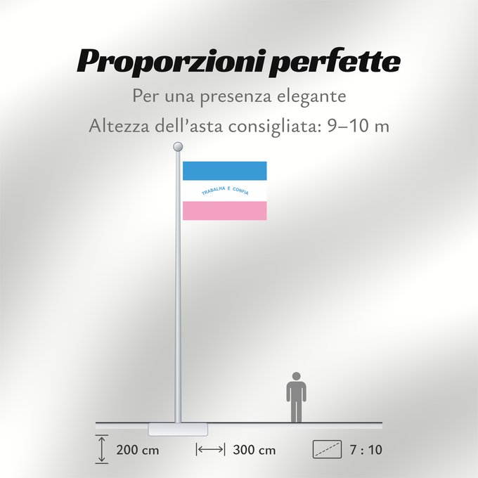 Proporzioni della bandiera: Espírito Santo