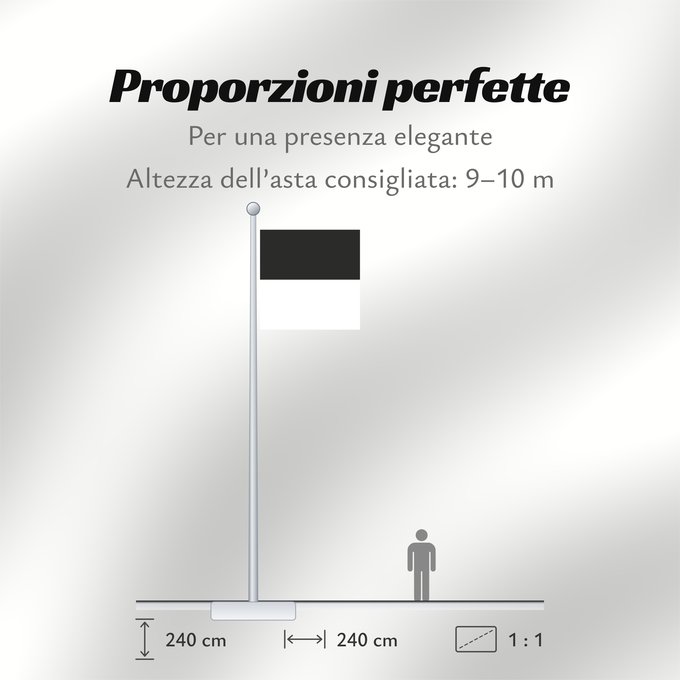 Proporzioni della bandiera: Canton of Fribourg	Fribourg	Kanton Freiburg