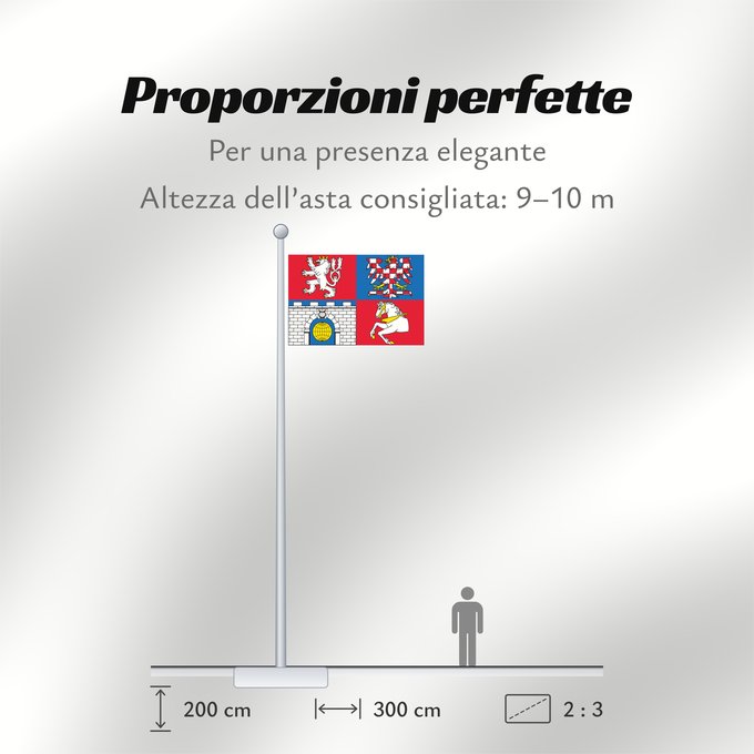 Proporzioni della bandiera: Pardubice Region	Région de Pardubice	Región de Pardubice	Region Pardubice	Pardubice Regione