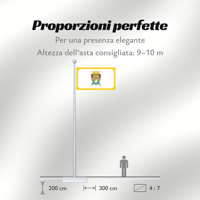 Proporzioni della bandiera: Guanajuato	Guanajuato 