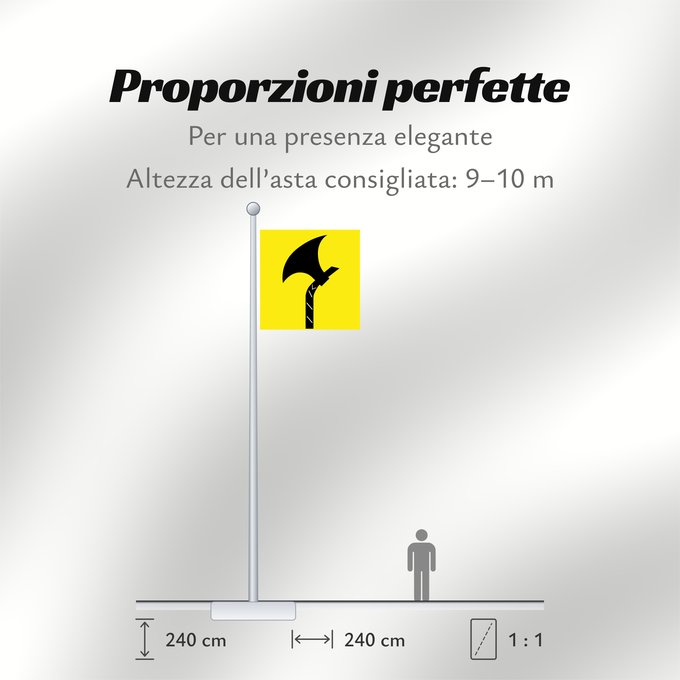 Proporzioni della bandiera: Telemark