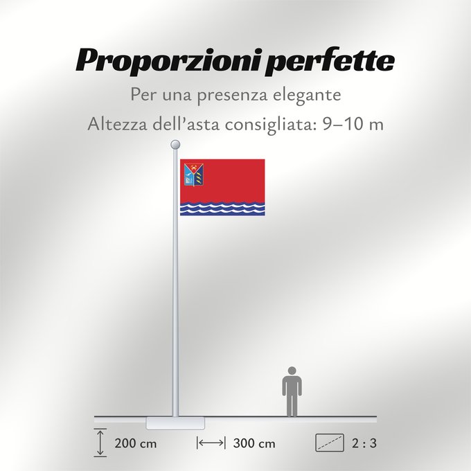 Proporzioni della bandiera: Magadan Oblast oblast de Magadan Óblast de Magadán Oblast Magadan