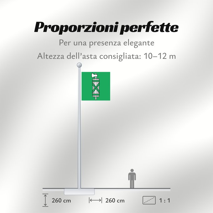Proporzioni della bandiera: Canton of Sankt Gallen	Canton of St. Gallen	Saint-Gall	San Galo o San Gall	St. Gallen 	St. Gallen	Canton of Sankt Gallen  Saint Gallen
