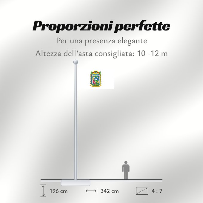 Proporzioni della bandiera: Puebla