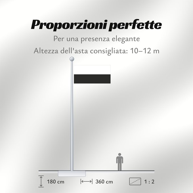 Proporzioni della bandiera: Pahang	 Pahang 	Pahang, Malaysia