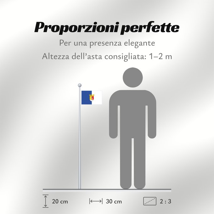 Proporzioni della bandiera: Calatayud Spain