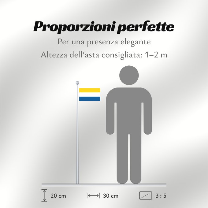 Proporzioni della bandiera: Tornedalians 2007 Tornedalians (2007) Tornédaliens (2007) Tornedalianos (2007) Tornedalen (2007) Tornedaliani (2007) The new flag of Tornedalians in official measures