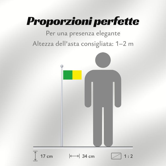 Proporzioni della bandiera: Counties of Donegal, Leitrim and Meath	Comtés de Donegal, Leitrim et Meath	Condados de Donegal, Leitrim y Meath	Grafschaften Donegal, Leitrim und Meath	Contee di Donegal, Leitrim e Meath