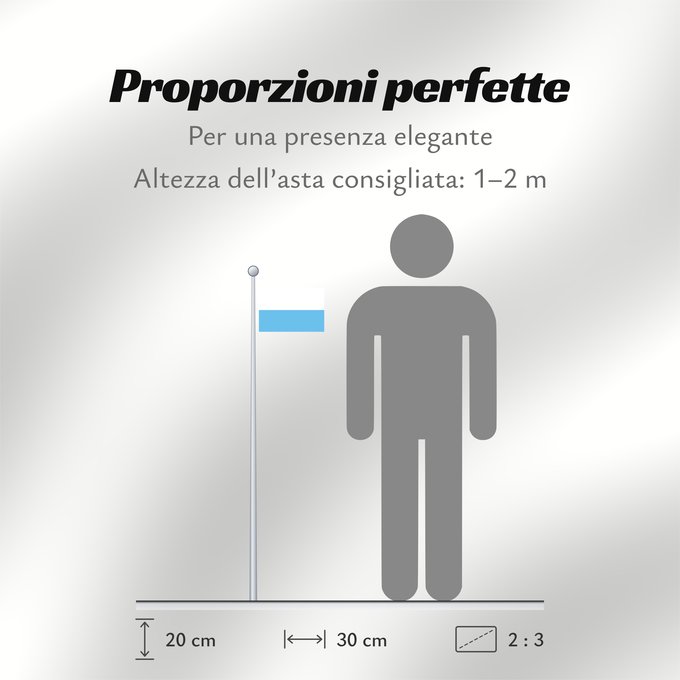 Proporzioni della bandiera: San Marino  civil	San Marino	Saint-Marin