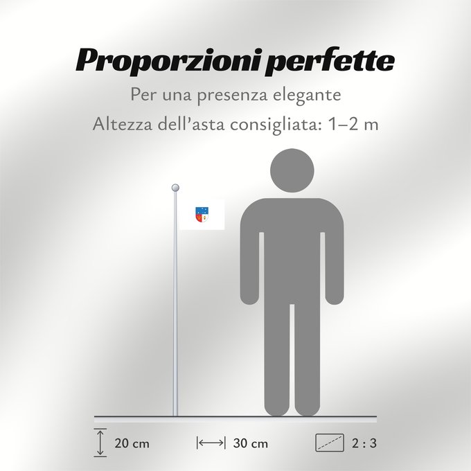 Proporzioni della bandiera: Colonia Department Colonia département de Colonia