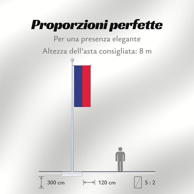 Proporzioni della bandiera: Haiti civil Civil flag of Haiti Haïti Haití Haiti
