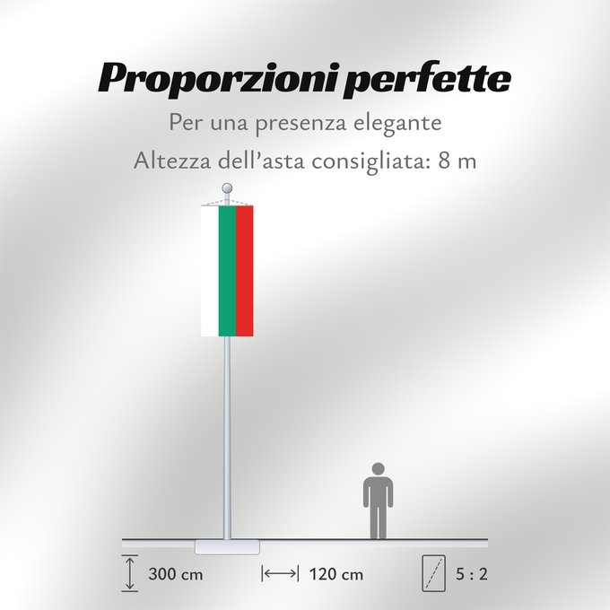 Proporzioni della bandiera: Bulgaria La Bulgarie Bulgarien Bulgara Bulgarije Bulgária Bułgarii Национално знаме на България Bulharská vlajka ꙁна́мѧ Блъгарі́ꙗ Bulgariens Σημαία της Βουλγαρίας Bulgaaria lipp Bulgarian Bulgáire דגל בולגריה Bugarske ბულგარეთის დროშა Bulgaresche Fändel B
