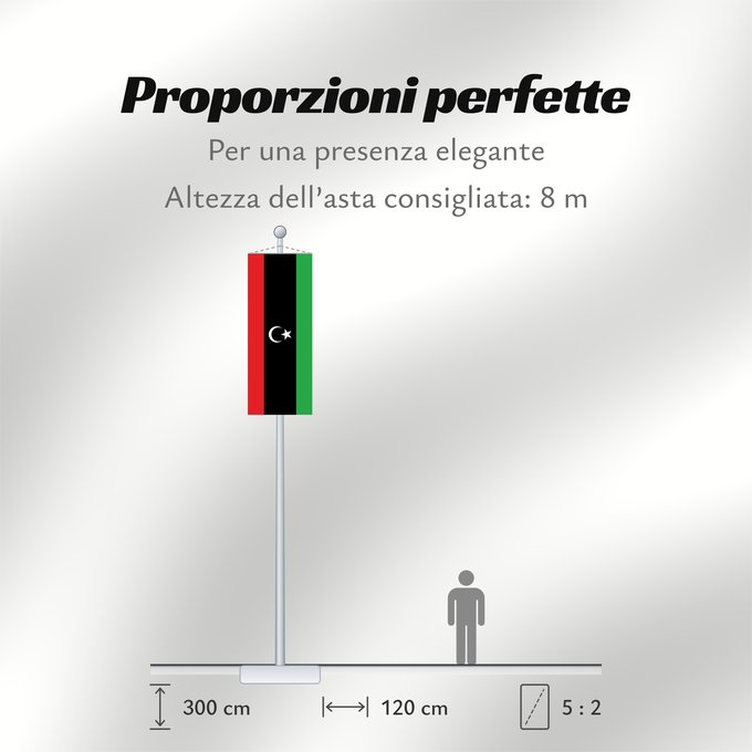 Proporzioni della bandiera: Libya	The national flag of Libya	La Libye	Libia	Libyen	Libië	Líbia	علم ليبيا	Banniel Libia	Libije	Liibüa lipp	דגל לוב	リビアの国旗。	리비아의 국기	Libyas flagg	Libiei	Флаг Ливии	ⵍⵉⴱⵢⴰ ⴰⵛⵏⵢⴰⵍ ⵏ ⵍⵉⴱⵢⴰ