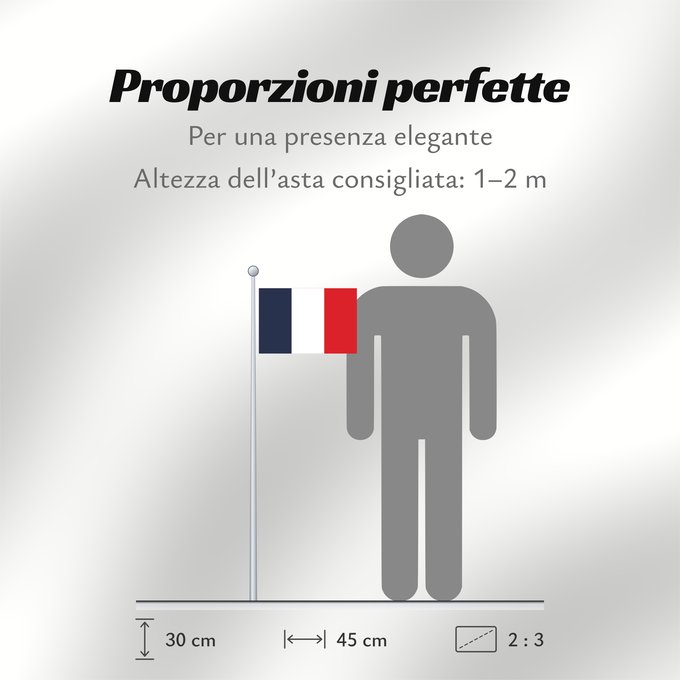 Proporzioni della bandiera: France Francia Frankreich France in #002654, #FFFFFF, #CE1126