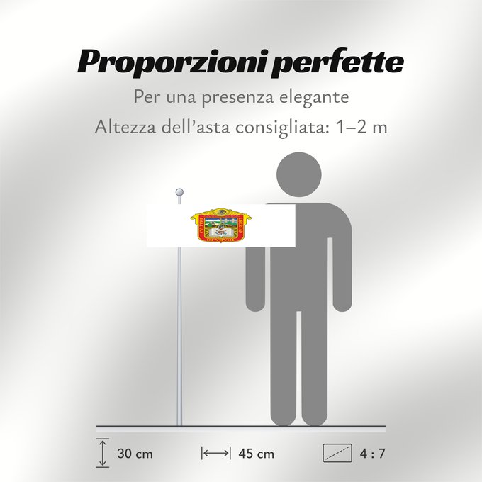 Proporzioni della bandiera: México