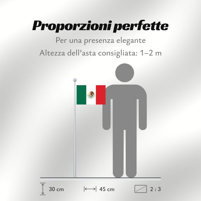 Proporzioni della bandiera: Mexico	Mexico Official version of the Flag of the United Mexican States or Mexico	Mexique	México La actual bandera de los Estados Unidos Mexicanos	Mexiko	Messico	México	Meksyku	علم المكسيك	Mïxiku wiphala	Meksika	Mèxic	Mexická vlajka	Mexicos	Meksiko	Mexiko
