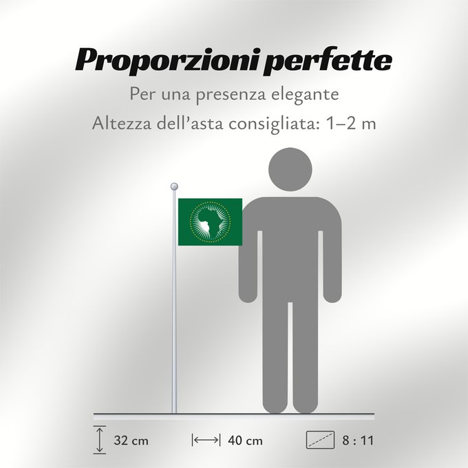 Proporzioni della bandiera: African Union