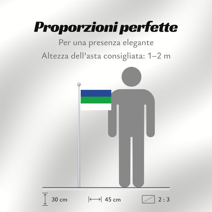 Proporzioni della bandiera: Komi	State Flag of the Komi Republic	République des Komis	República de Komi	Republik Komi	Repubblica di Komi	Коми Республикаса дöрапас	Государственный флаг Республики Коми