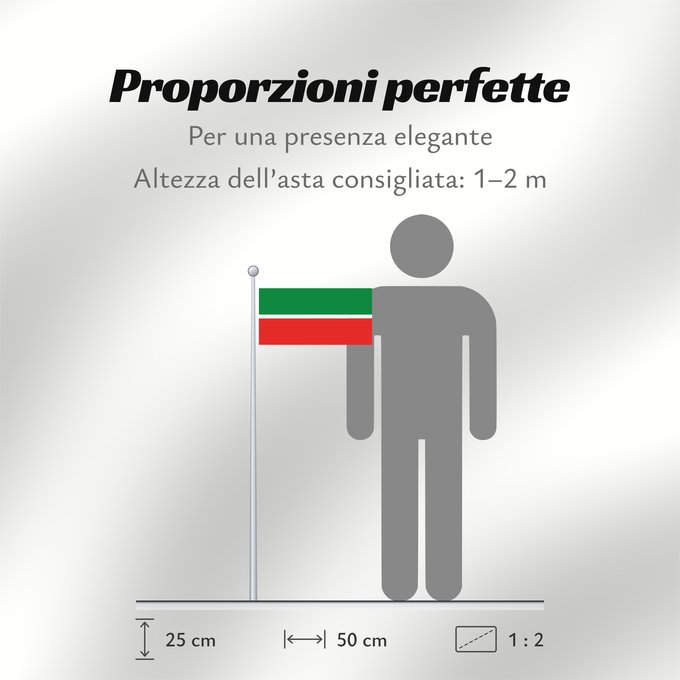 Proporzioni della bandiera: Tatarstan	Republic of Tatarstan	Tatarstan ou République du Tatarstan	Tartaristán	Государственный флаг Республики Татарстан	Татарстан Республикасының Дәүләт флагы	Прапор Республіки Татарстан РФ